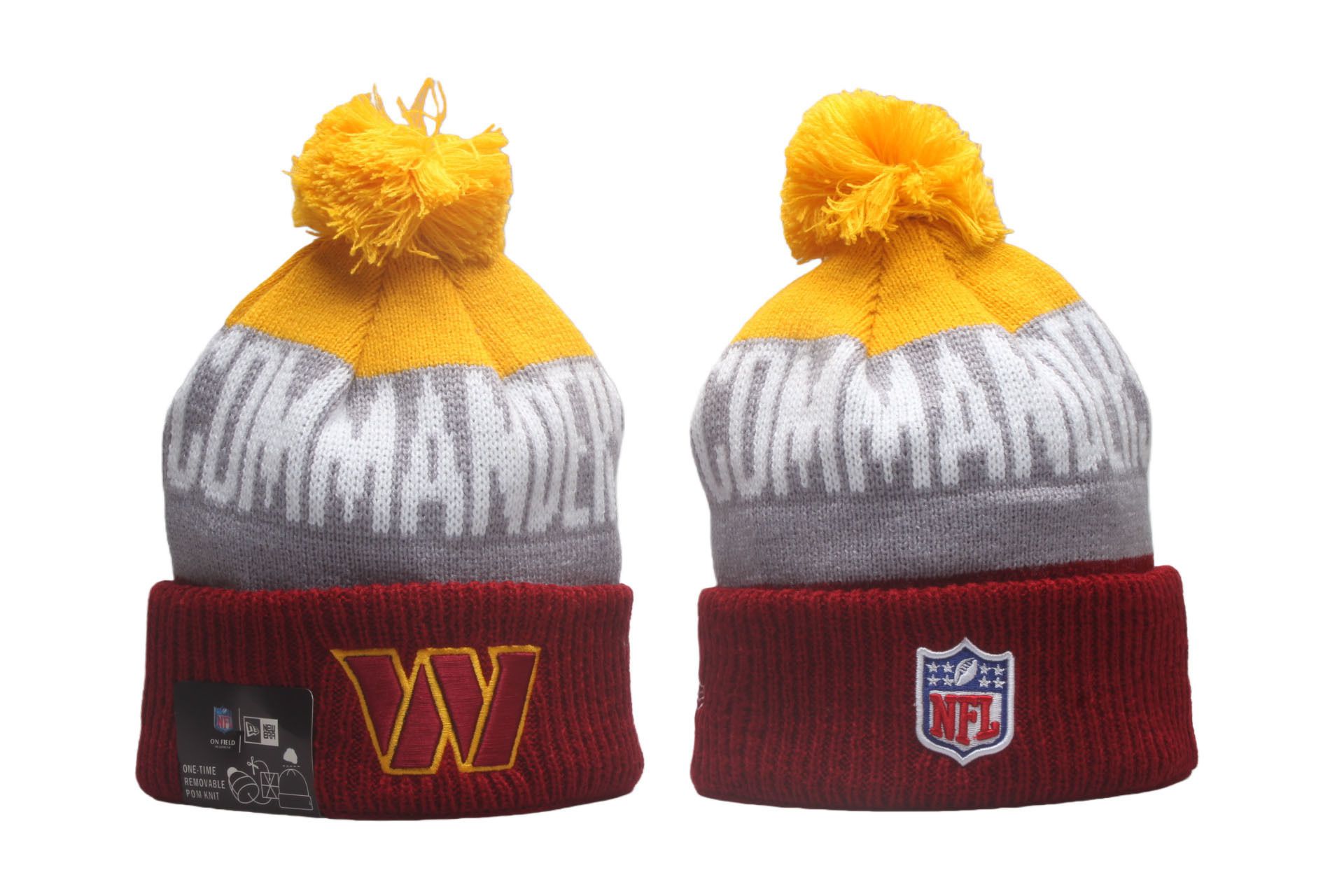2026 NFL Washington Commanders Hat beanie style 09